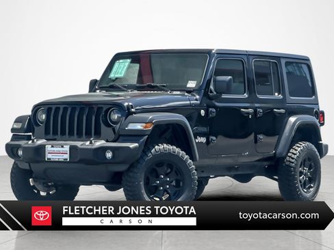 Used 2020 Jeep Wrangler Unlimited Sport S AWD/4WD image 1