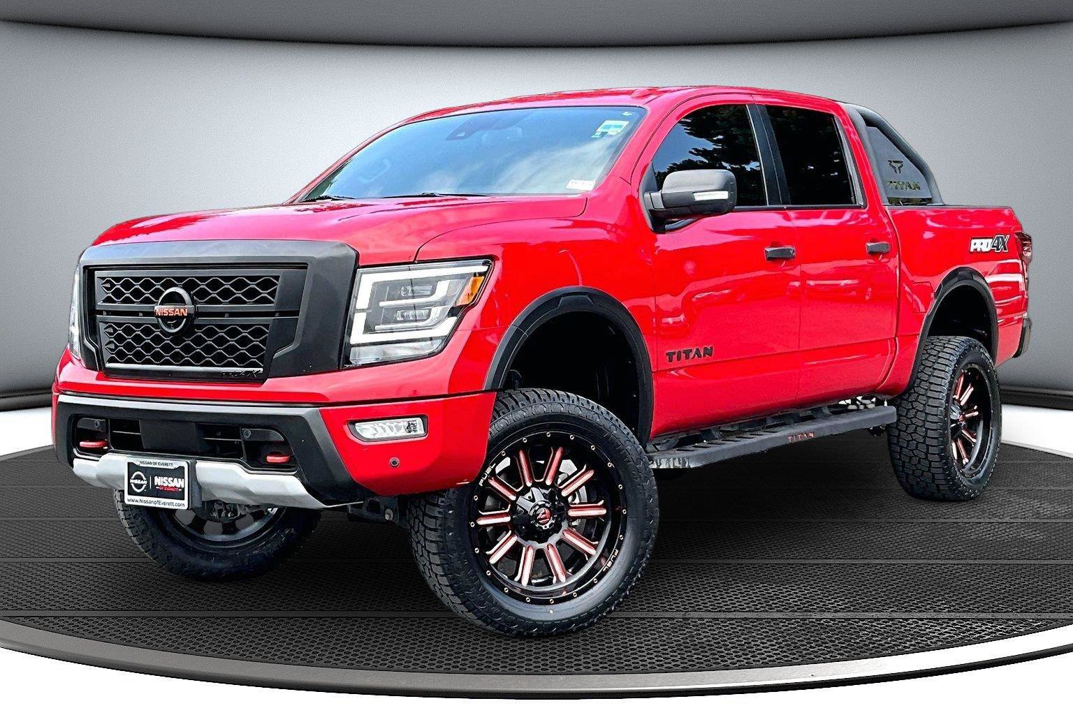 Used 2021 Nissan Titan PRO-4X w/ Pro-4x Convenience Package AWD/4WD image 4