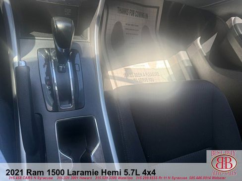 Used 2021 RAM 1500 Laramie AWD/4WD image 23