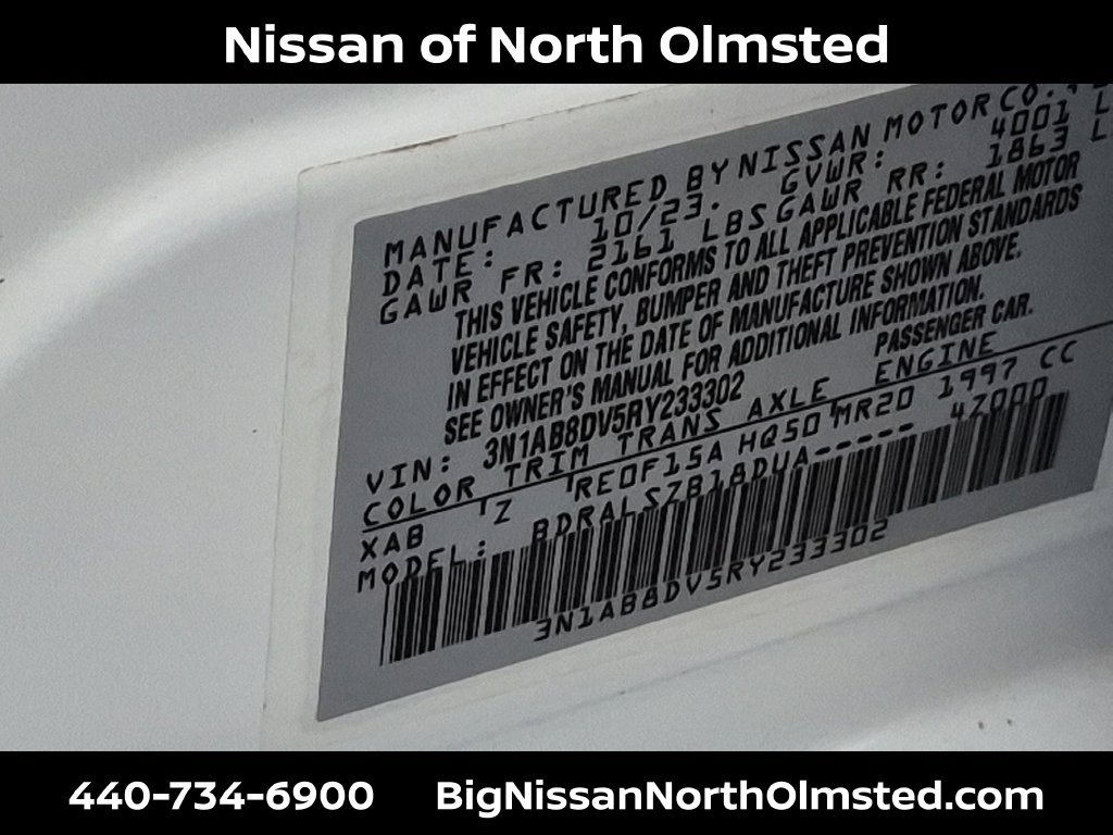 Certified 2024 Nissan Sentra SR w/ SR Premium Package FWD image 28