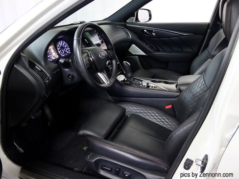 Used 2021 INFINITI Q50 Red Sport 400 w/ Proactive Package image 12