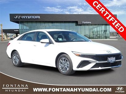 Certified 2025 Hyundai Elantra Blue