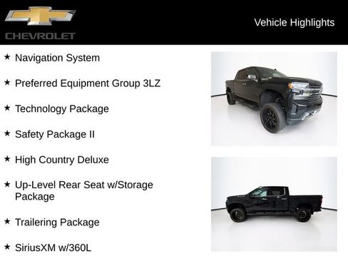 Used 2020 Chevrolet Silverado 1500 High Country w/ Technology Package image 5