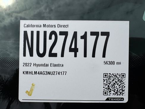 Used 2022 Hyundai Elantra SEL FWD image 17