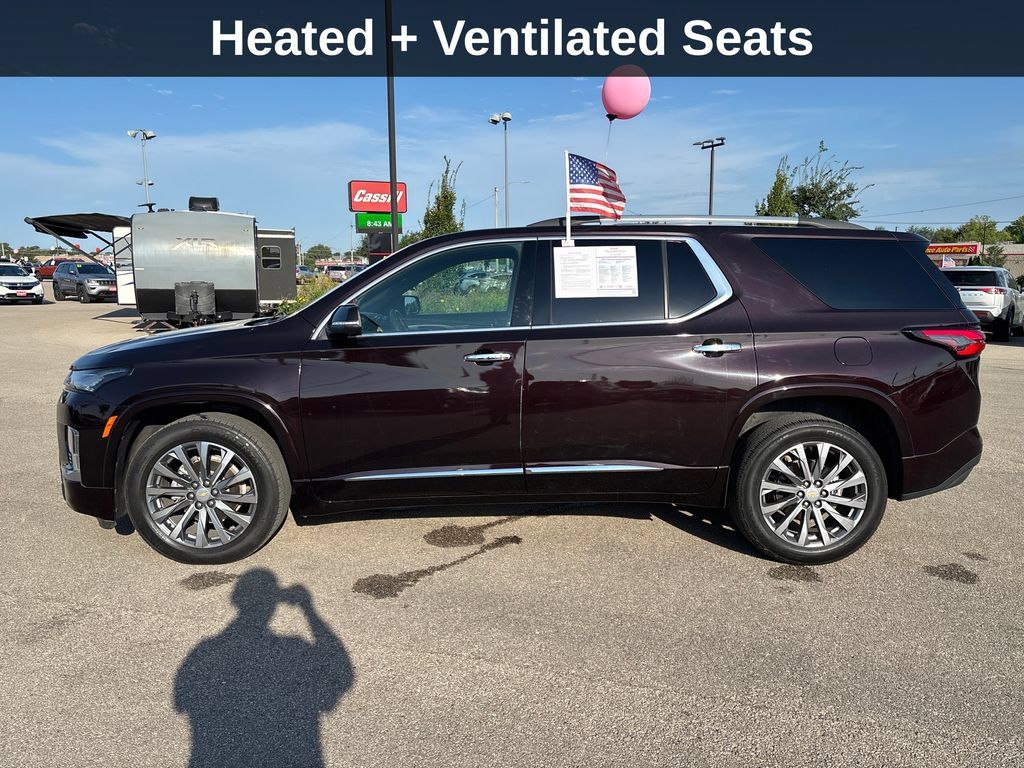 Used 2023 Chevrolet Traverse Premier w/ LPO, Floor Liner Package FWD image 2