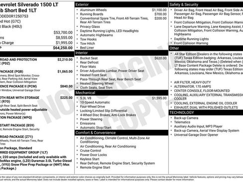 Used 2024 Chevrolet Silverado 1500 LT AWD/4WD image 2