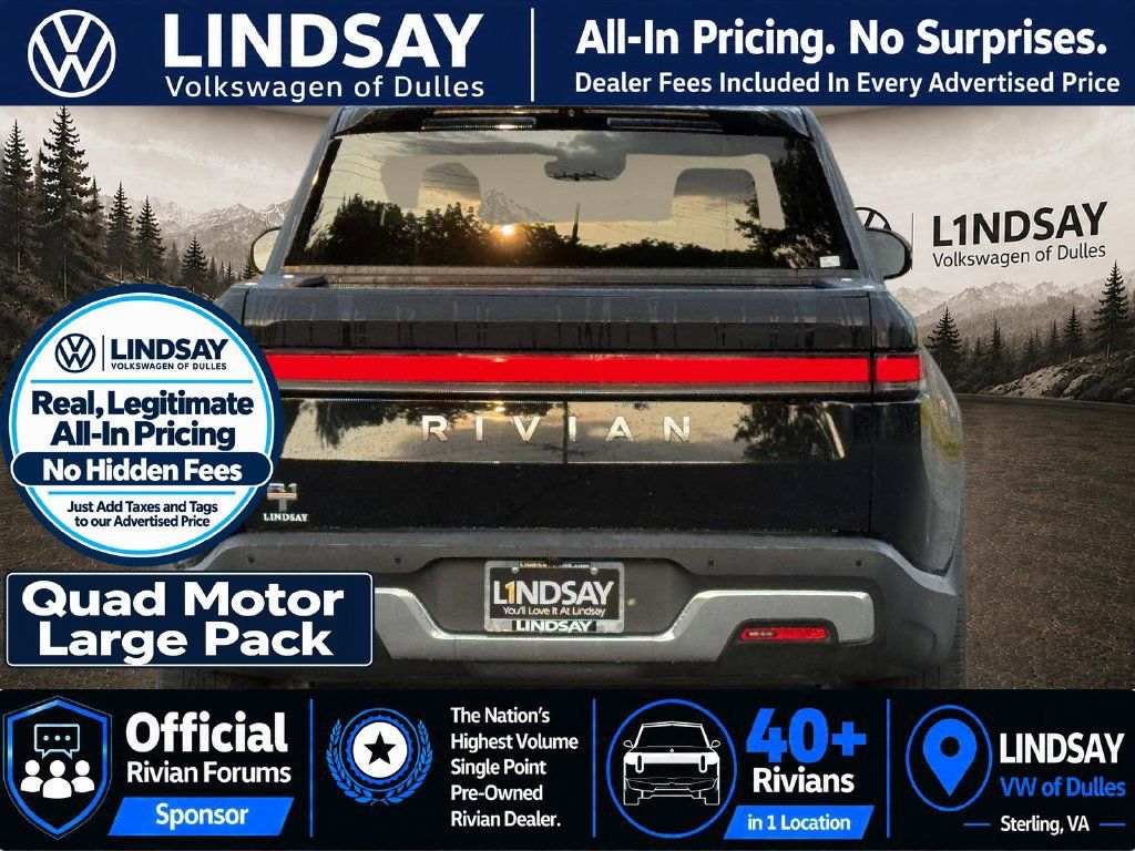 Used 2023 Rivian R1T Adventure Quad AWD/4WD image 7