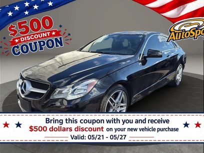 Used 2015 Mercedes-Benz E 400 4MATIC Coupe