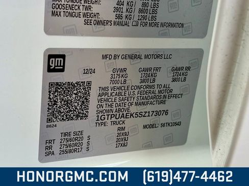 Used 2025 GMC Sierra 1500 Pro w/ Graphite Edition image 33