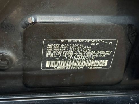 Used 2021 Subaru WRX AWD/4WD image 18