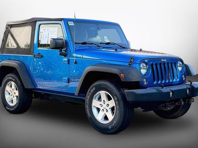 Used 2016 Jeep Wrangler Sport w/ Quick Order Package 23S