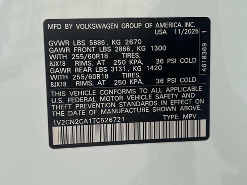 New 2026 Volkswagen Atlas Peak Edition AWD/4WD image 26