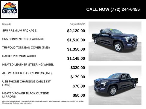 Used 2023 Toyota Tundra SR5 w/ SR5 Premium Package AWD/4WD image 6
