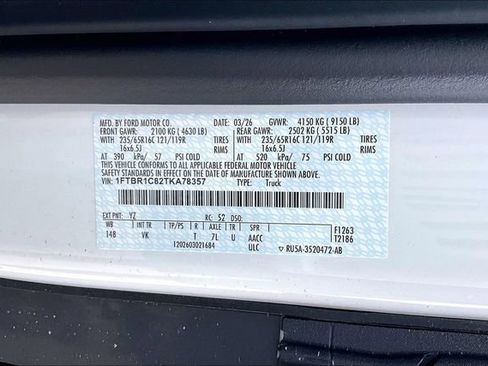 New 2026 Ford Transit 250 148 Medium Roof RWD image 10