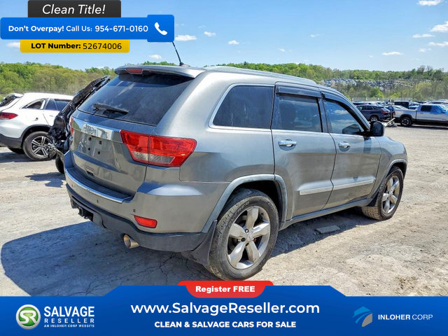 Used 2012 Jeep Grand Cherokee Overland AWD/4WD image 4