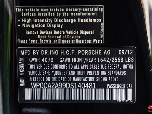 Used 2013 Porsche 911 Carrera RWD image 81