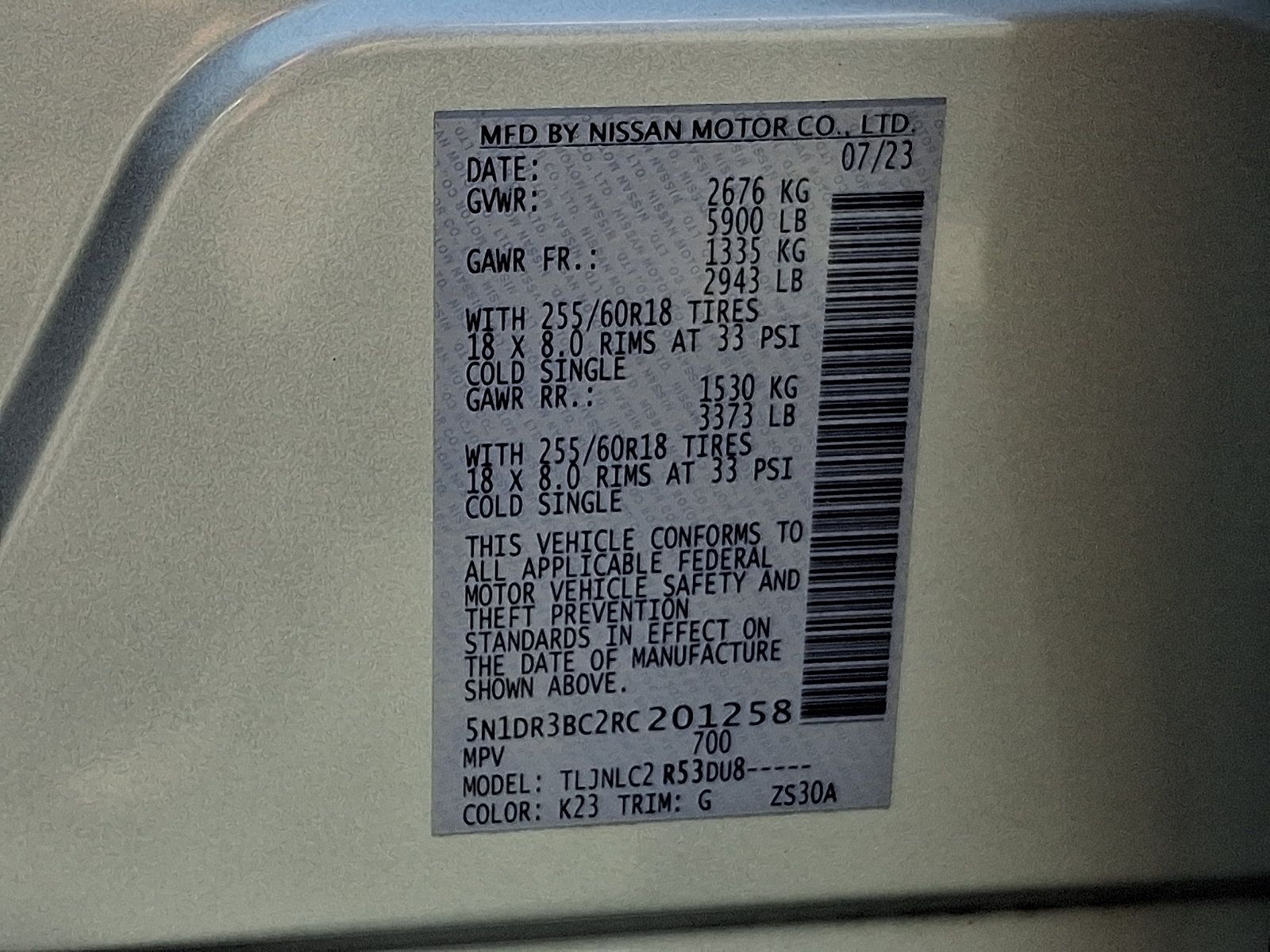 Certified 2024 Nissan Pathfinder SV AWD/4WD image 27