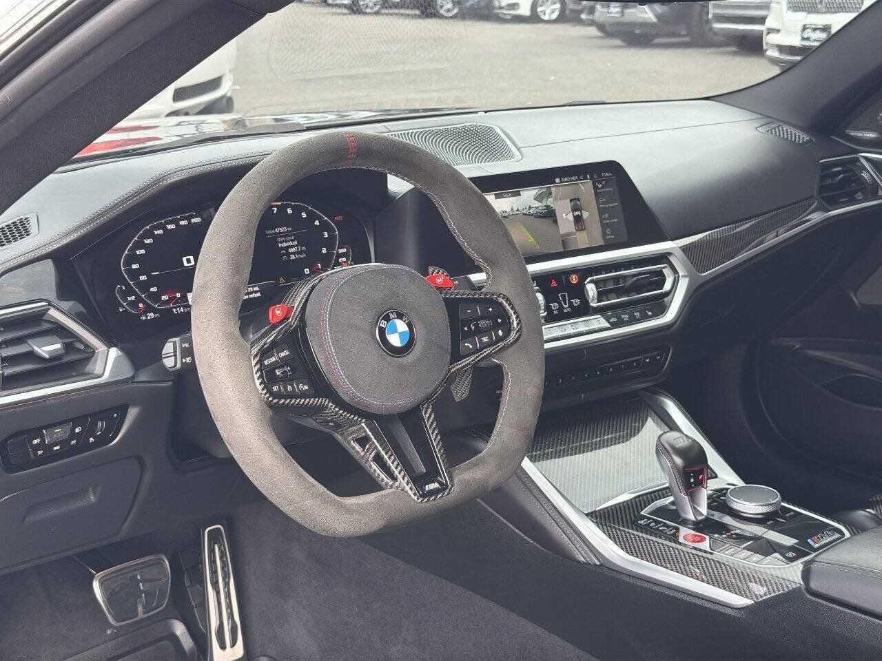 Used 2021 BMW M4 Competition w/ M Carbon Exterior Package RWD image 43