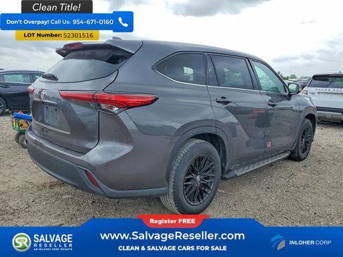 Used 2021 Toyota Highlander L FWD image 4