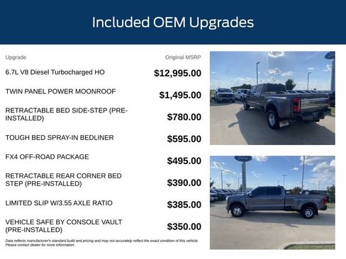 Used 2024 Ford F350 Platinum w/ FX4 Off-Road Package AWD/4WD image 11
