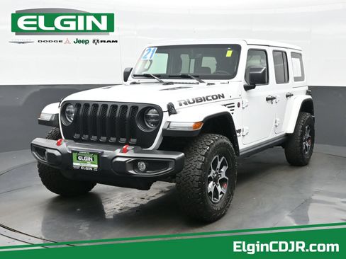 Used 2021 Jeep Wrangler Unlimited Rubicon AWD/4WD image 1