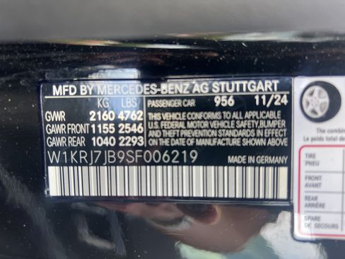 Certified 2025 Mercedes-Benz AMG GT 63 image 37