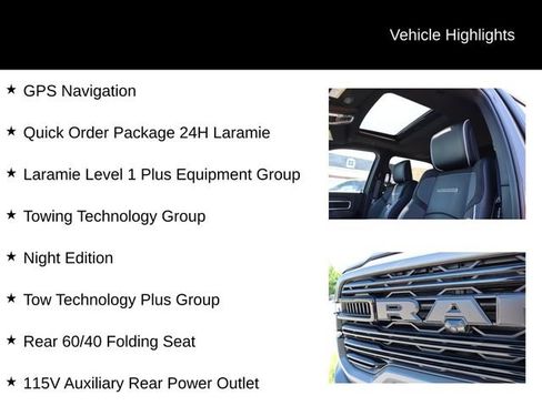 New 2026 RAM 2500 Laramie w/ Night Edition AWD/4WD image 3