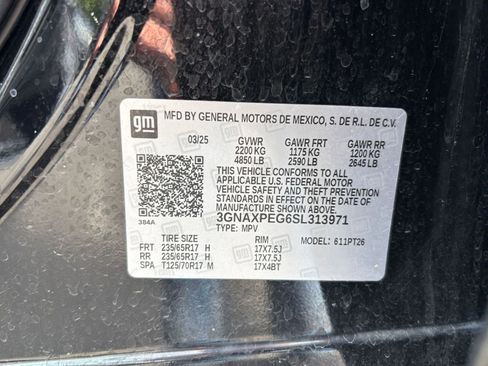 Used 2025 Chevrolet Equinox LT AWD/4WD image 30