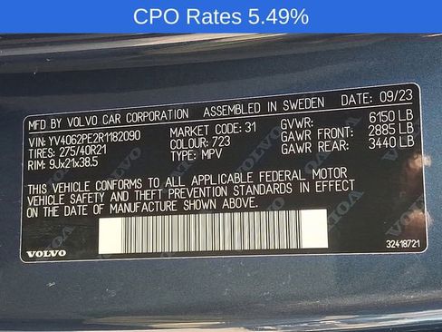 Certified 2024 Volvo XC90 B6 Plus w/ Protection Package Premier AWD/4WD image 31