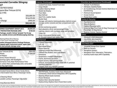 Used 2014 Chevrolet Corvette Stingray Coupe w/ 3LT Preferred Equipment Group RWD image 29