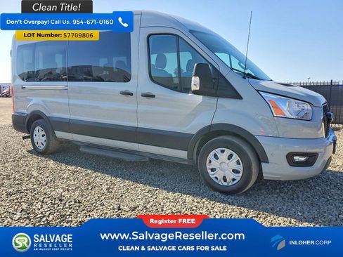 Used 2022 Ford Transit 350 XLT RWD image 5