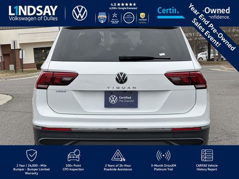 Certified 2023 Volkswagen Tiguan S w/ Driver Assistance Package image 7