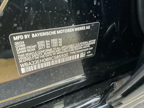 Certified 2024 BMW 740i xDrive AWD/4WD image 35