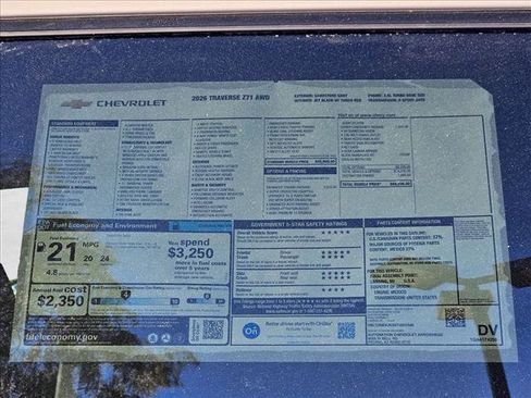 New 2026 Chevrolet Traverse Z71 image 17