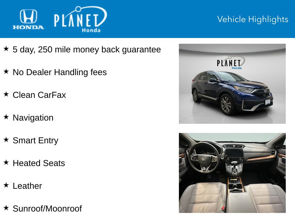 Certified 2020 Honda CR-V Touring image 4