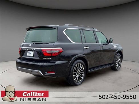 Certified 2024 Nissan Armada Platinum w/ Captain's Chairs Package image 8