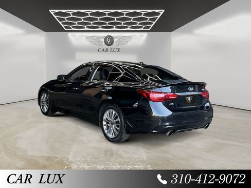 Used 2022 INFINITI Q50 Luxe w/ Cargo Package AWD/4WD image 3