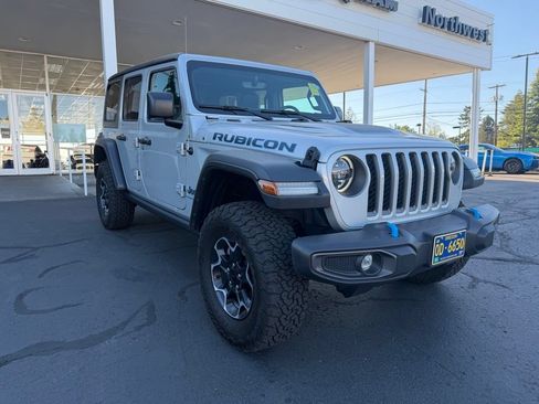 Used 2023 Jeep Wrangler Unlimited Rubicon 4xe w/ Cold Weather Group AWD/4WD image 1