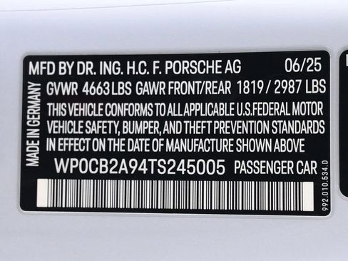 Certified 2026 Porsche 911 Carrera 4 GTS image 39