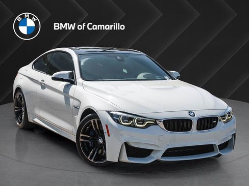 Used 2019 BMW M4 Coupe w/ Executive Package RWD image 1
