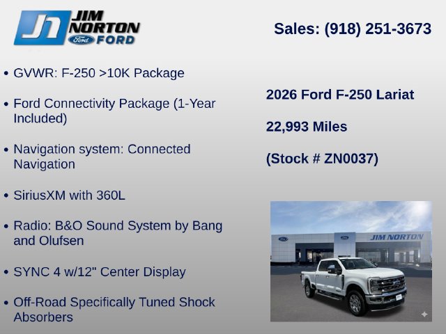 Used 2026 Ford F250 Lariat w/ Chrome Package AWD/4WD image 31