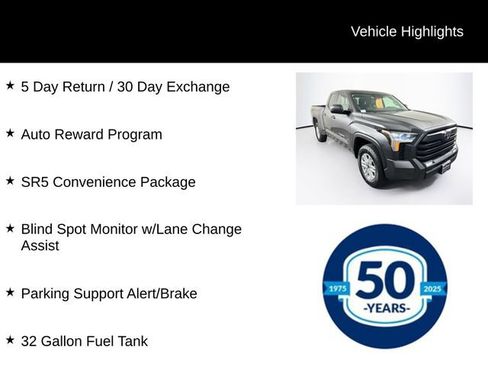 Used 2024 Toyota Tundra SR5 w/ SR5 Convenience Package AWD/4WD image 8