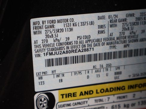 Used 2024 Ford Expedition Limited AWD/4WD image 36