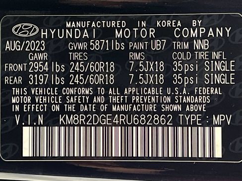 Used 2024 Hyundai Palisade SEL AWD/4WD image 78