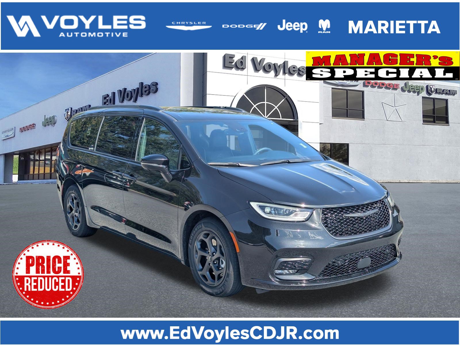 Used 2023 Chrysler Pacifica Limited w/ S Appearance Package FWD image 1