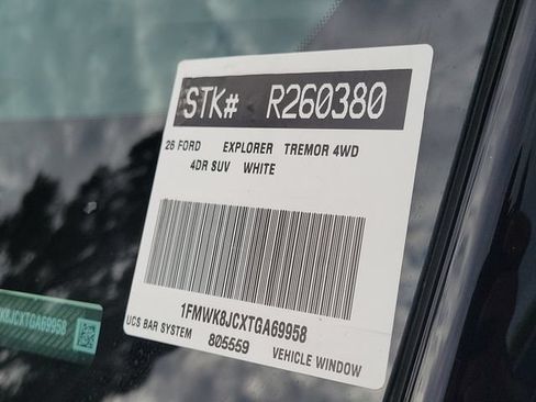 Used 2026 Ford Explorer Tremor w/ Tremor Ultimate Package AWD/4WD image 32