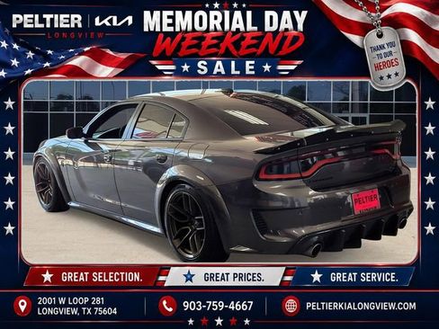 Used 2021 Dodge Charger SRT Hellcat w/ Carbon/Suede Interior Package RWD image 6