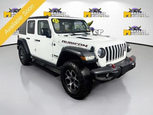 Used 2021 Jeep Wrangler Unlimited Rubicon AWD/4WD image 3
