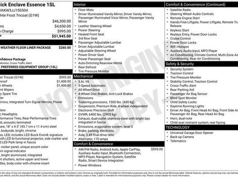 Used 2018 Buick Enclave Essence image 41