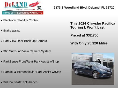 Used 2024 Chrysler Pacifica Touring-L AWD/4WD image 12